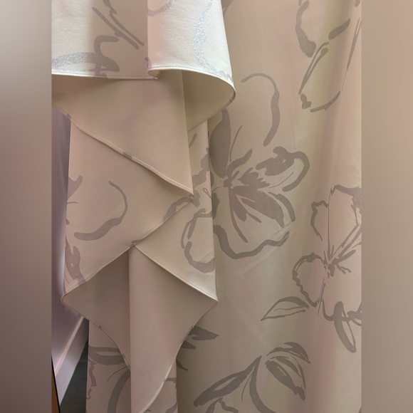 Halston Heritage White and Gray Dress - Picture 5 of 6